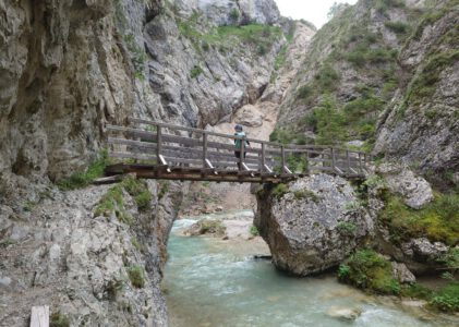 Zur Gleirsch Klamm und auf die Oberbrunnalm