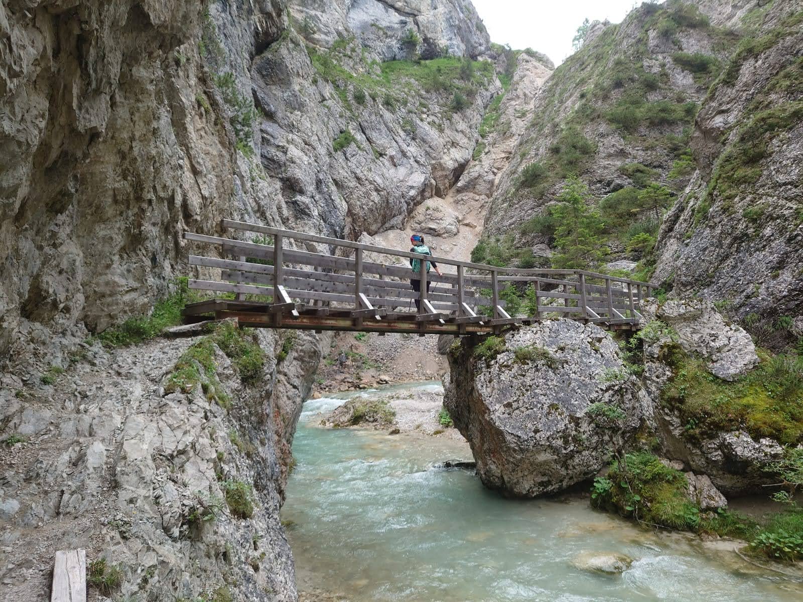 Zur Gleirsch Klamm und auf die Oberbrunnalm